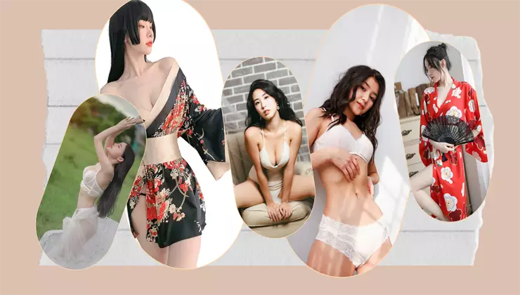 Asian Lingerie Models