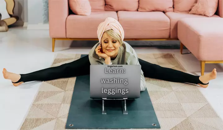 washing leggings