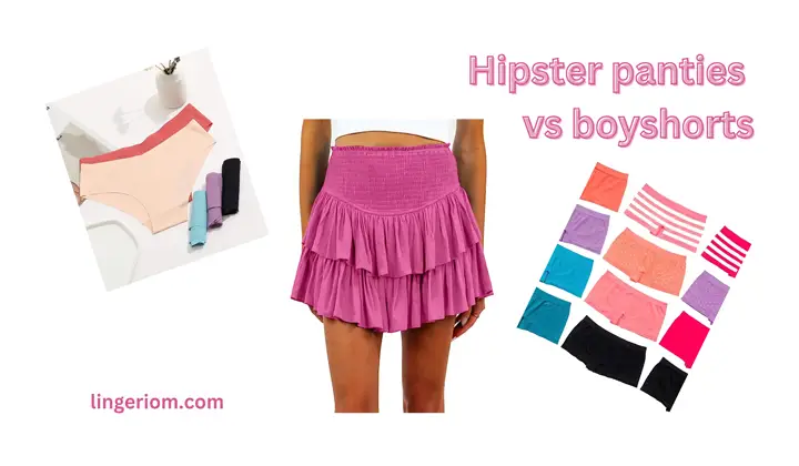 Hipster panties vs boyshorts in daily life