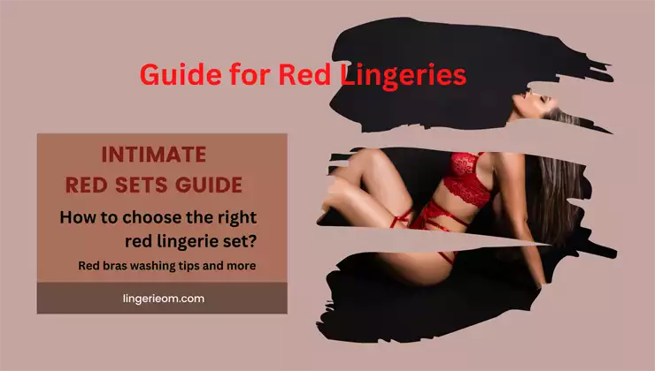 intimates red set