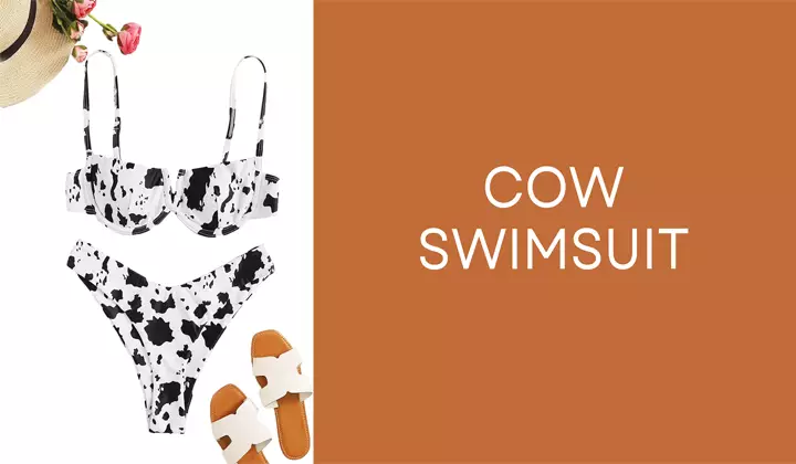 Cow swimsuit